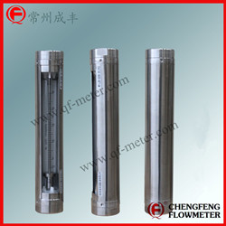 G30S-25 all stainless steel threaded type glass tube flowmeter [CHENGFENG FLOWMETER]  easy installation high anti-corrosion