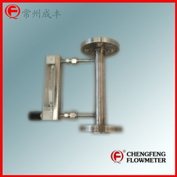 DK800-6F(15) flange connection glass tube flowmeter  [CHENGFENG FLOWMETER] high accuracy  Chinese famous flowmeter manufacture good anti-corrosion good service