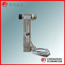 LZB-15D-K1 glass tube flowmeter alarm switch [CHENGFENG FLOWMETER]  all stainless steel professional flowmeter manufacture high anti-corrosion