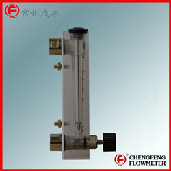 LZB-M series water treatment acrylic flowmeter good transparent   [CHENGFENG FLOWMETER]  easy connection Chinese famous manufacturer long time