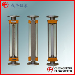 LZB-25B anti-corrosion type glass tube flowmeter  all stainless steel  flange connector [CHENGFENG FLOWMETER] high accuracy professional type selection professional manufacture