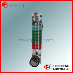 LZB-6M/MT O2  panel acylic rotameter [CHENGFENG FLOWMETER] Oxygen flowmeter good cost performance easy installation