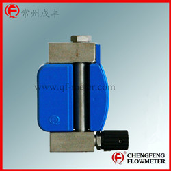 LZWB series  tiny metal tube flowmeter high accuracy [CHENGFENG FLOWMETER]  high anti-corrosion easy & light control valve Chinese professional manufacture