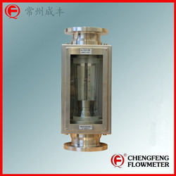 LZB-FA24-80B flange connection all stainless steel  glass tube flowmeter [CHENGFENG FLOWMETER]   high anti-corrosion & quality professional type selection