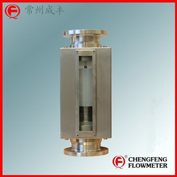 LZB-FA24-80B  all stainless steel glass tube flowmeter flange connection  [CHENGFENG FLOWMETER]  professional type selection high anti-corrosion & quality