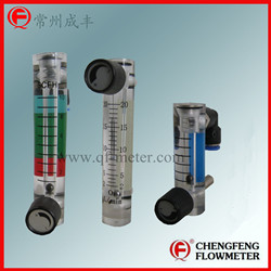 LZB-6M/MT Oxygen flowmeter [CHENGFENG FLOWMETER]  O2 panel acylic rotameter  good cost performance easy installation