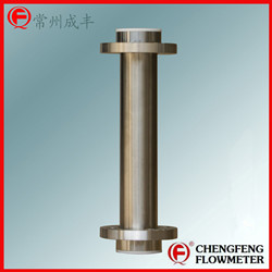 LZB-F30-25F0 glass tube flowmeter all stainless steel   PTFE lining [CHENGFENG FLOWMETER] good anti-corrosion professional manufacture  high accuracy  turnable flange connection